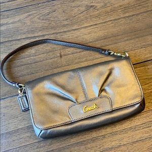 Coach clutch / large wristlet